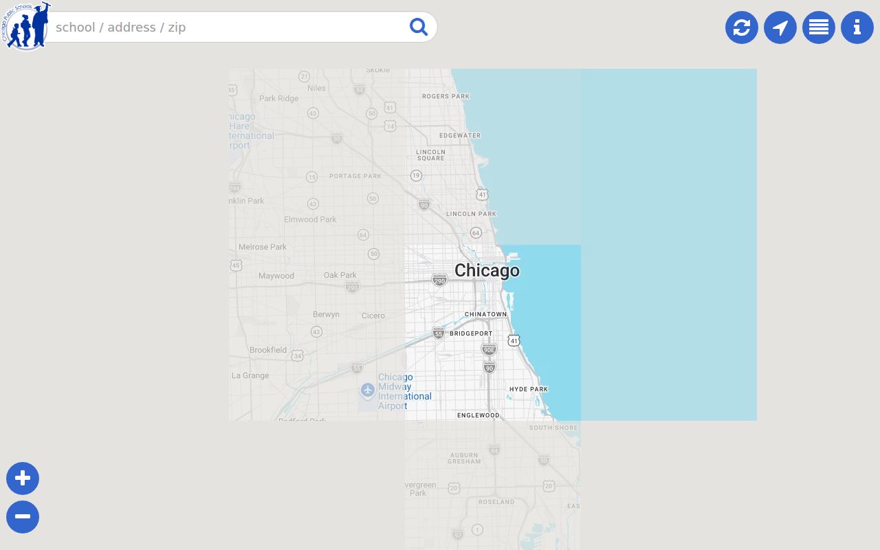 Chicago Public Schools locator used to find Illinois school phone contacts